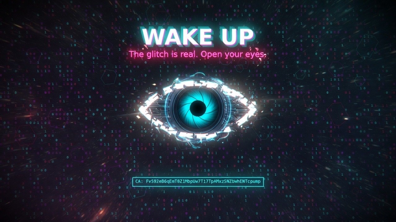 WAKE UP — The glitch is real.